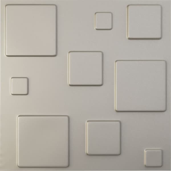 Ekena Millwork 19 5/8in. W x 19 5/8in. H Devon EnduraWall Decorative 3D Wall Panel Covers 2.67 Sq. Ft. WP20X20DEBAL - main
